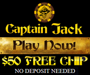 captain jacks no deposit codes