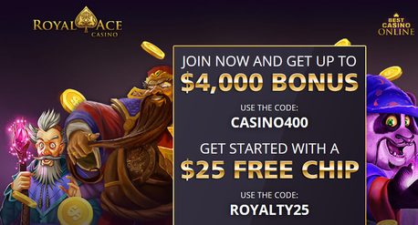 no deposit bonuses for royal ace casino